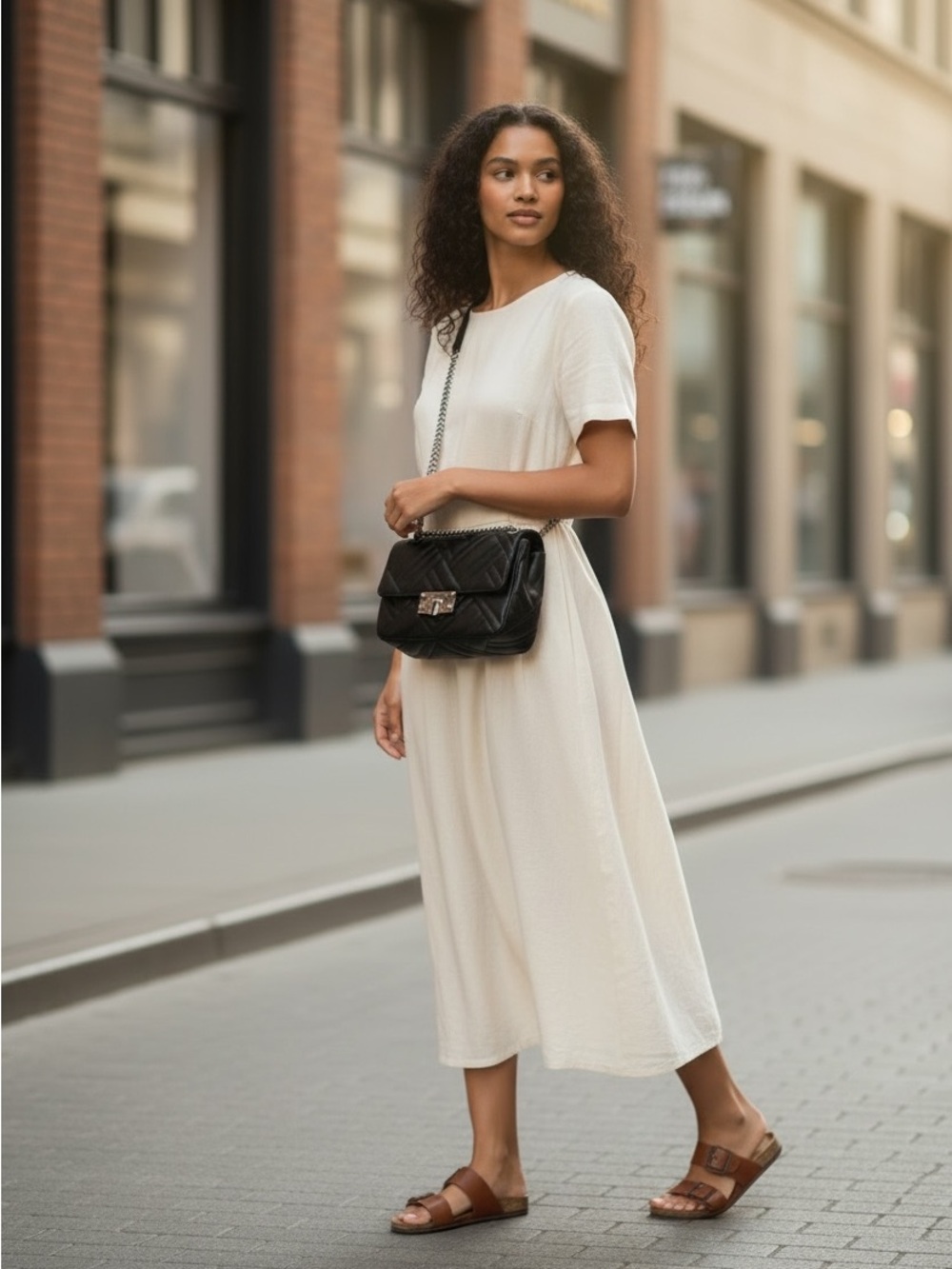 Michael Kors Black Peyton Shoulder Bag
